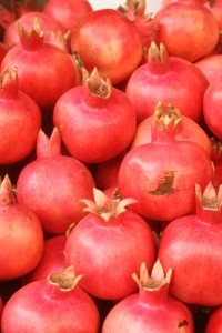 pommegranate, cooking in israel